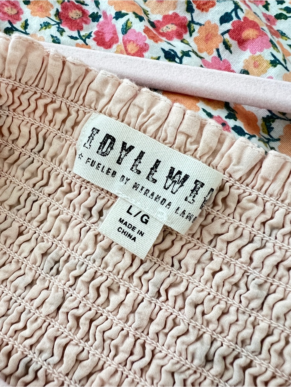 IDYLLWIND by Miranda Lambert Floral Button Front Dress L - Picture 5 of 10